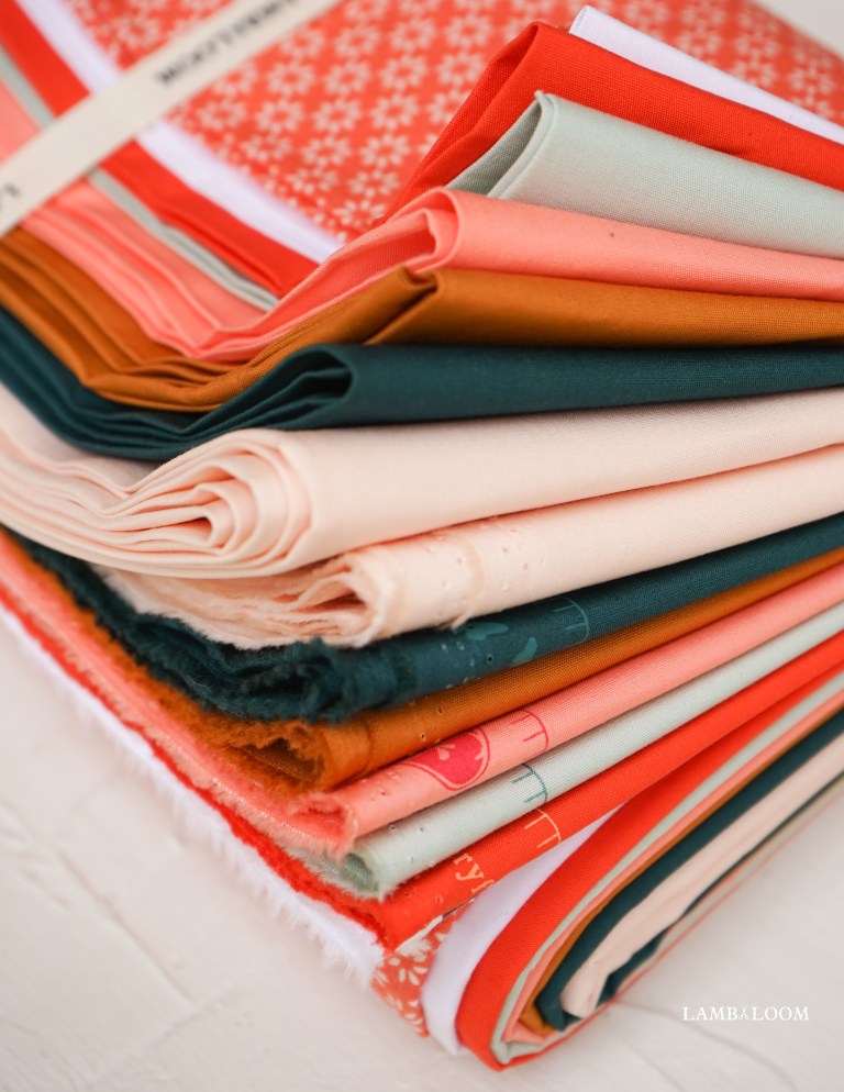 Grove Quilt Kit by Toad and Sew Lamb and Loom Fabrics