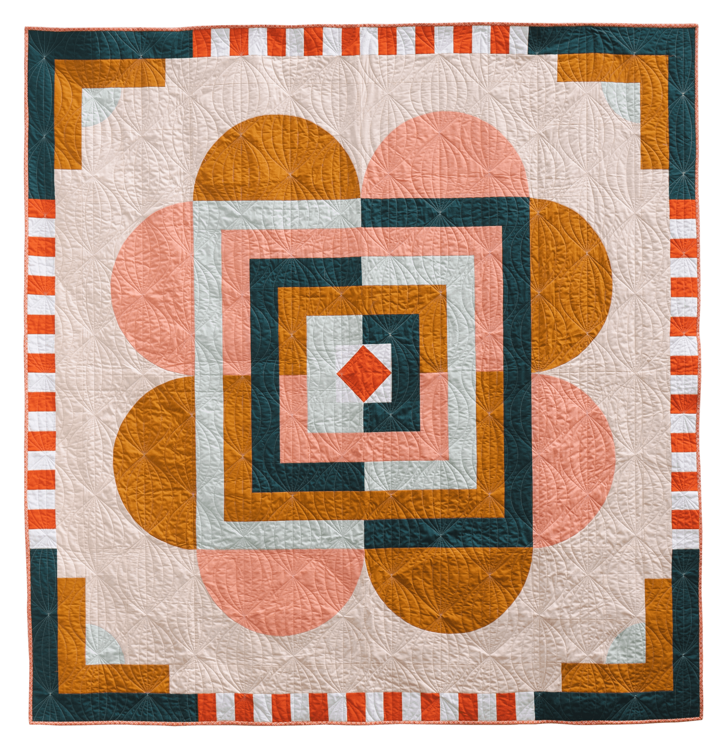 Grove Quilt Kit by Toad and Sew Lamb and Loom Fabrics