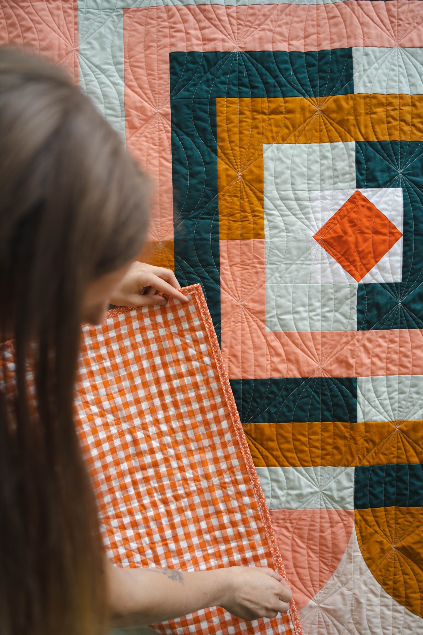 Grove Quilt Kit by Toad and Sew Lamb and Loom Fabrics