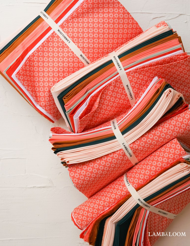 Grove Quilt Kit by Toad and Sew Lamb and Loom Fabrics